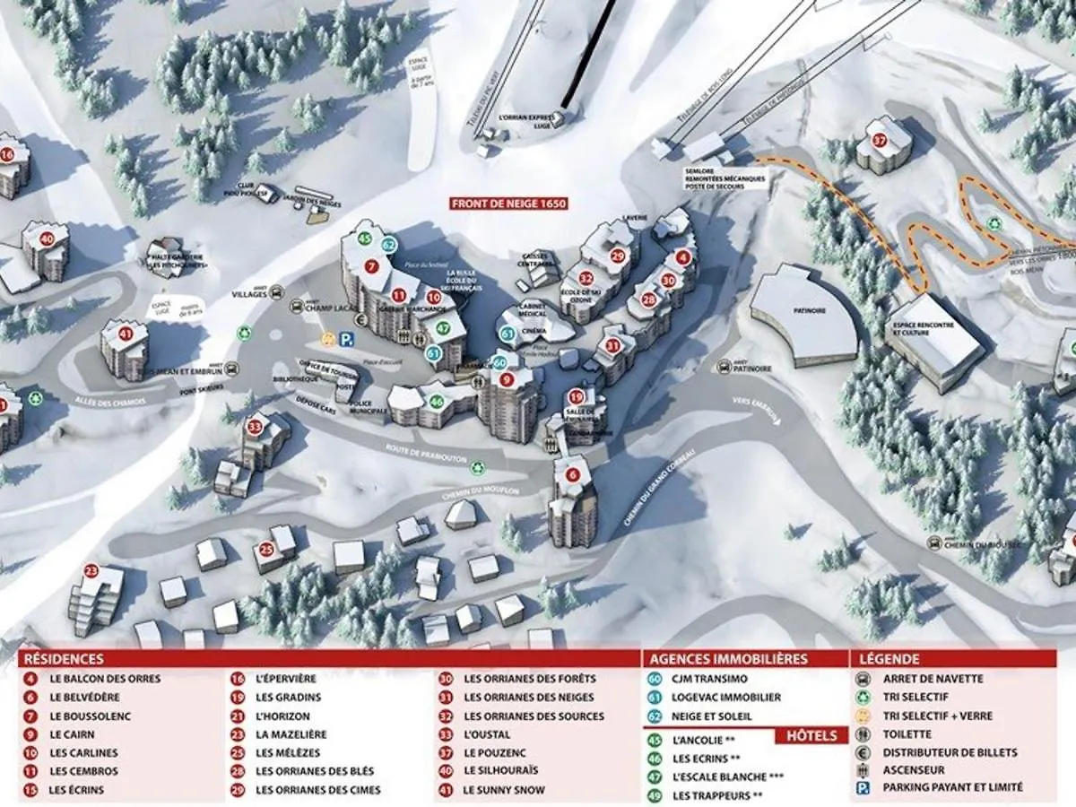 Studio Avec Balcon Et Parking Proche Des Pistes - Fr-1-322-282 Les Orres Apartmán